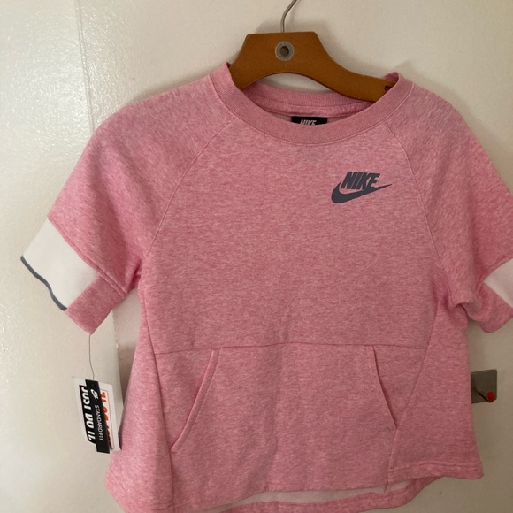 Nike Other - Nike Pink Kids Sweatshirt with Logo